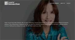 Desktop Screenshot of expertsconnection.com